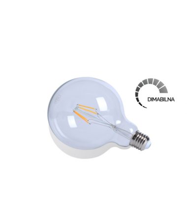 LED SIJALICA FILAMENT DIM G95 4W E27 2700 100099