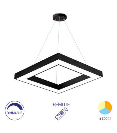 BRY-BLADE-PD-SQR-BLC-45W-RMT-CEILING LIGHT BH16-07291