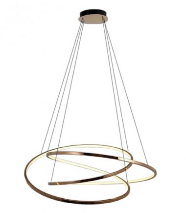 M10907-1 GD 600mm LED visilica zlatna 50W 3000K