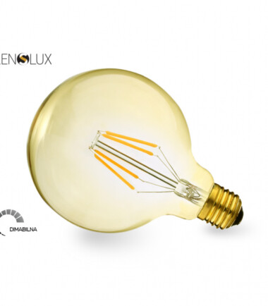 LED SIJALICA FILAMENT DIM G95 6W E27 2200K 600LM AMBER 100289
