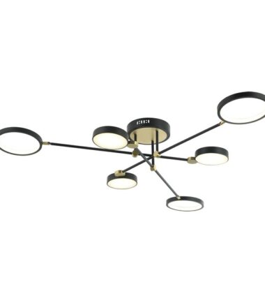 LED plafonska lampa F2036-45C BK+SG