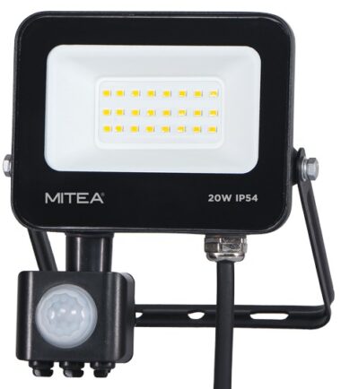 1 M490020-RLS-C5 6500K SMD ECO LED reflektor sa senzorom 20W CRNI IP54