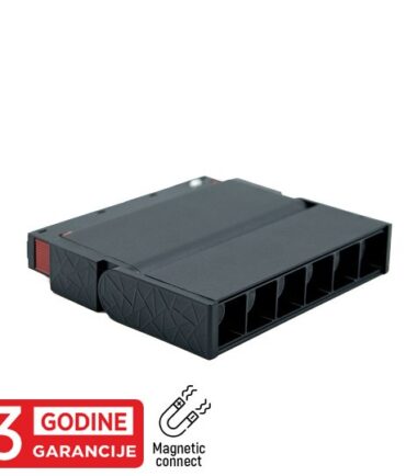 M204010-130 4000K 6W 48V LED MAGNETNA ZGLOBNA LINEARNA SVETILJKA  24° 130x22x105mm 204011