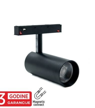 M204030-120 3000K 12W 48V LED magnetna spot svetiljka 24° 120x50x110mm  204018