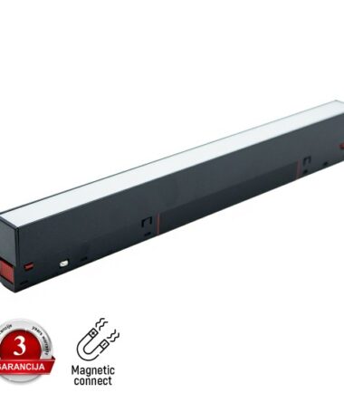 M204000-300 3000K 15W 48V LED magnetna linearna svetiljka 120° 300x22x45mm 204001