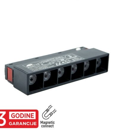M204002-110 3000K 6W 48V LED MAGNETNA LINEARNA SVETILJKA 24° 110x22x45mm 204004