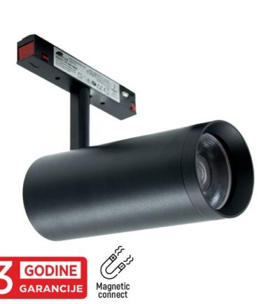 M204031-145 4000K 20W 48V LED magnetna spot svetiljka 24° 145x60x110mm 204021