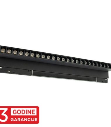 M204013-440 3000K 24W 48V LED MAGNETNA ZGLOBNA LINEARNA SVETILJKA 24* 440x22x105mm 2040151