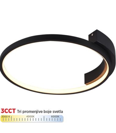 M205497-C LED plafonska lampa crna 3000-6000K