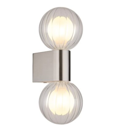 ZIDNA LAMPA ALUMINIUM DRUCKGUSS NICKEL MATT, 2XG9 Globo globo-41928-2N