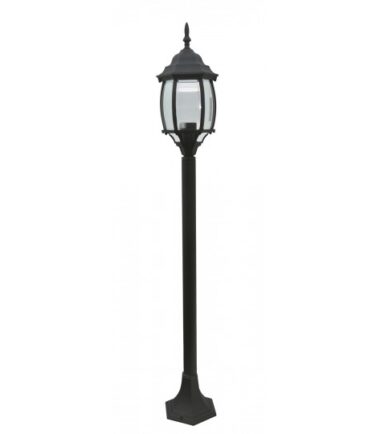 M2005-SV CRNI max.1x60W IP44 E27 baštenska lampa, fenjer
