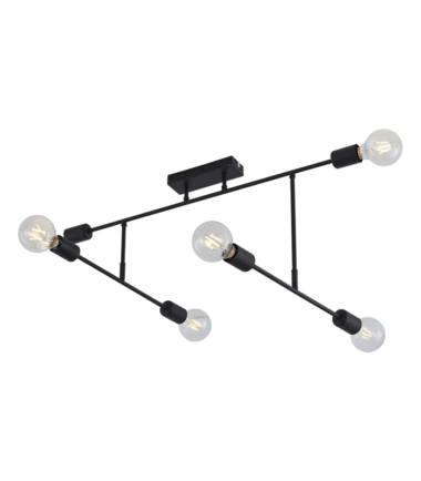 BRY-G004C-6H-6xE27-WHT-PENDANT LIGHT BV04-00042