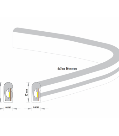 led-neon-flex-12v-88wm-6500k-ip65-kl-2835-120-w-50met-8mm