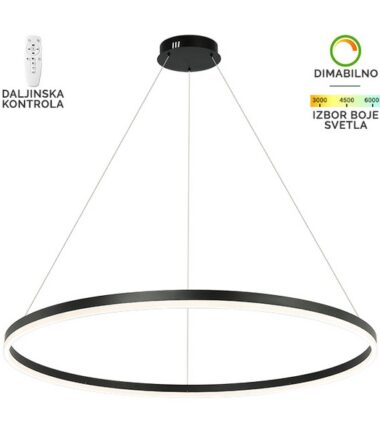 LED visilica F2047-70V BK