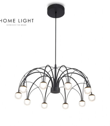 LUNA 319 LUSTER 37W 3000K CRNI 200213