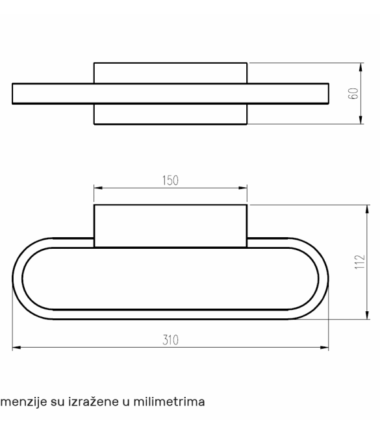 luna-321-zidna-lampa-4w-3000k-crna