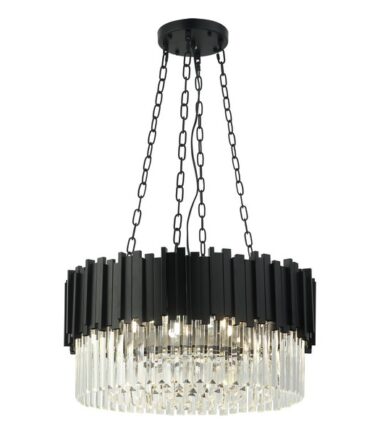 LUSTER F4007-8L BK