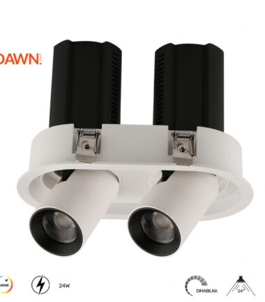 1 DAWN LED SVETILJKA TTV324 24W 3000K DIMABILNA BELA 201491