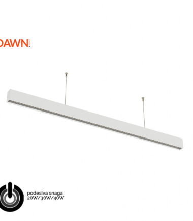 1 DAWN LED SVETILJKA LL40120 20/30/40W CCT BELA 1,2 met 350158