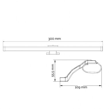 vesta-589-zidna-lampa-6w-4000k-hrom-2