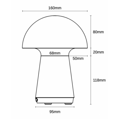 vesta-652-stona-lampa-3w-3000k-punjiva-krem-2
