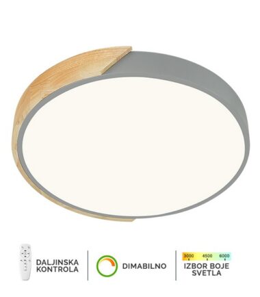 1 LED plafonska lampa F2811-16C GY+WD