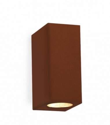 1 SVETILJKA W10412 ZIDNA 2*GU10 IP65 CORTEN 250084