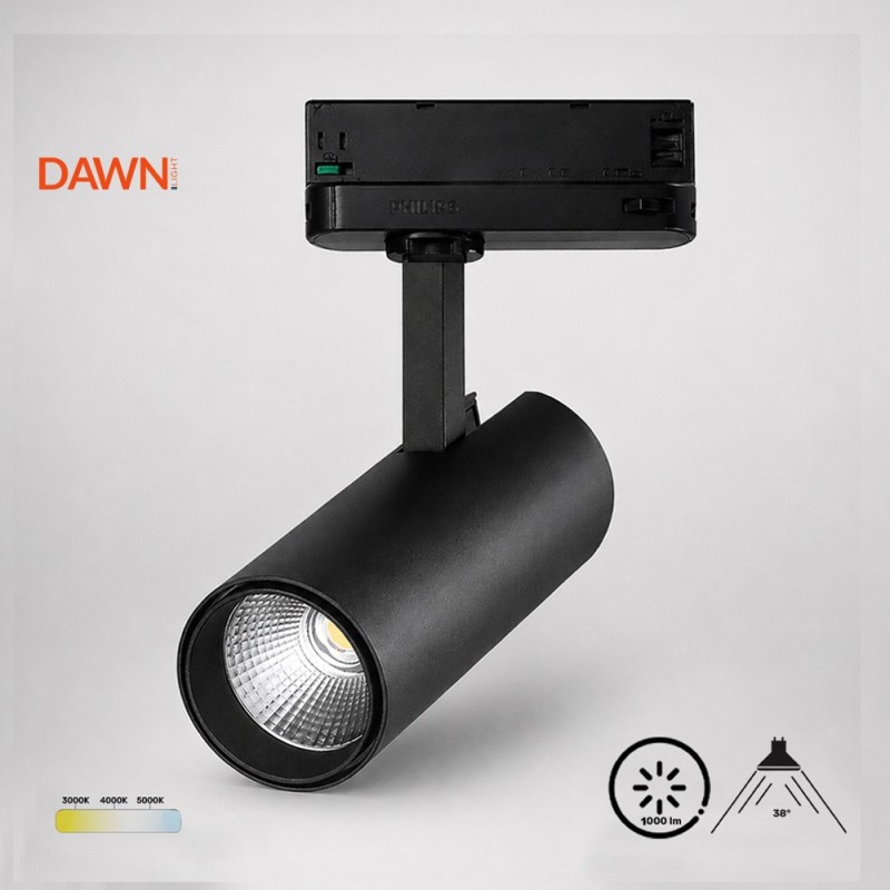 dawn-led-reflektor-šinski-el-t21d010-10w-cct-crni-trostepeni